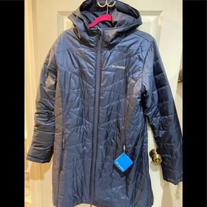 Columbia jacket, mighty light hooded jacket